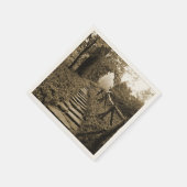 Serviette En Papier Chemin vers la lumière (Coin)