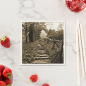 Serviette En Papier Chemin vers la lumière (En situation)