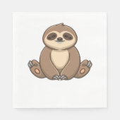 Serviette En Papier Chemise classique Sloth Cosy (Devant)