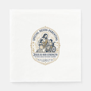 Serviette En Papier Chemise de parent pour enfants ayant des besoins s