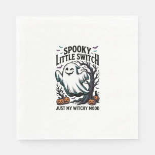 Serviette En Papier Chemise de sorcière d'Halloween Design d'humour de