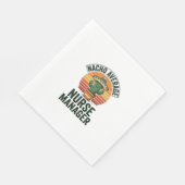 Serviette En Papier Chemise drôle de cactus Nacho Average Nurse Manage (Coin)