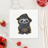 Serviette En Papier Chemise T surdimensionnée Halloween paresse (En situation)