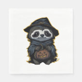 Serviette En Papier Chemise T surdimensionnée Halloween paresse (Devant)