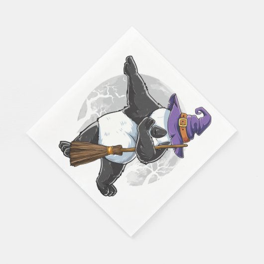 Serviette En Papier Chemises Halloween Panda Dabbing, Halloween 2021 (Coin)