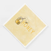Serviette En Papier Chéri (Coin)