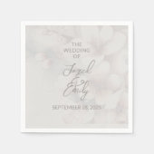 Serviette En Papier Cherry Blossom Mariage (Devant)
