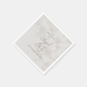 Serviette En Papier Cherry Blossom Mariage (Coin)