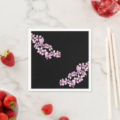 Serviette En Papier Cherry flowers (En situation)