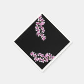 Serviette En Papier Cherry flowers (Coin)