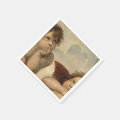 Serviette En Papier Chérubins Anges Raphaël (Coin)