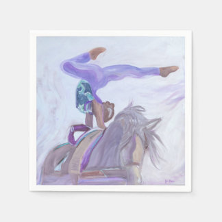 Serviette En Papier Cheval