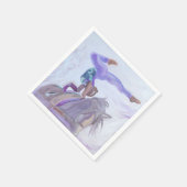 Serviette En Papier Cheval (Coin)