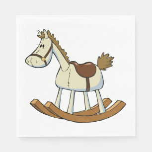 Serviette En Papier Cheval