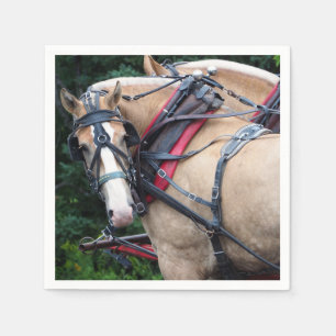 Serviette En Papier Cheval 387