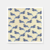 Serviette En Papier Cheval à l'amble Blámóða (Devant)