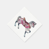 Serviette En Papier Cheval carrousel Papier Napkin (Coin)