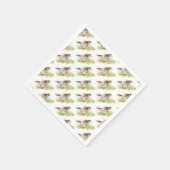 Serviette En Papier Cheval de course (Coin)