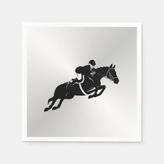 Serviette En Papier Cheval équestre Jumper (Devant)