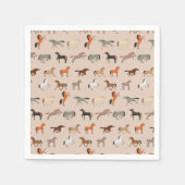 Serviette En Papier Cheval Imprimer Motif, Garçons Filles & Enfants, C (Devant)