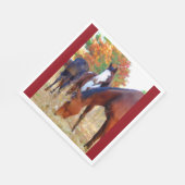 Serviette En Papier Cheval standard déjeuner Napkin (Coin)