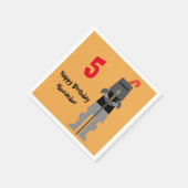 Serviette En Papier Chevalier (Coin)