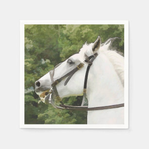 SERVIETTE EN PAPIER CHEVAUX
