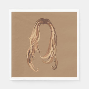 Serviette En Papier Cheveux