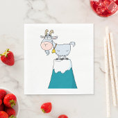 Serviette En Papier Chèvre de Longhorn