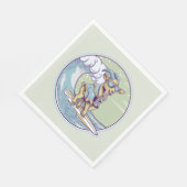 Serviette En Papier Chèvre surf (Coin)