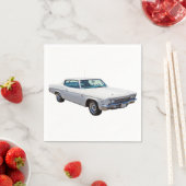 Serviette En Papier Chevrolet Caprice 427 Muscle Car 1966 (En situation)