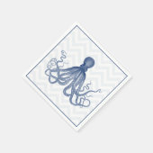 Serviette En Papier Chevron Octopus LT (Coin)