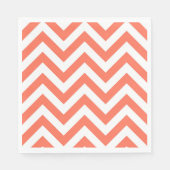 Serviette En Papier Chevron Zig Zag (Devant)