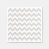 Serviette En Papier Chevron Zig-Zag (Devant)