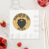 Serviette En Papier Chez Papa Bots, nous avons confiance (En situation)