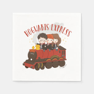 Serviette En Papier Chibi HOGWARTS EXPRESS™ Ride