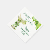 Serviette En Papier Chic A Tini Bit Older Lime Martini 102nd Birthday (Coin)