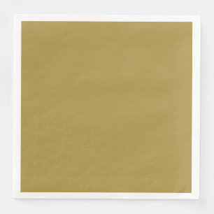 SERVIETTE EN PAPIER CHIC ET STYLISH_SOLID GOLDTONE