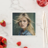 Serviette En Papier Chic & Simple : Dessins Classiques de Serviettes e (En situation)