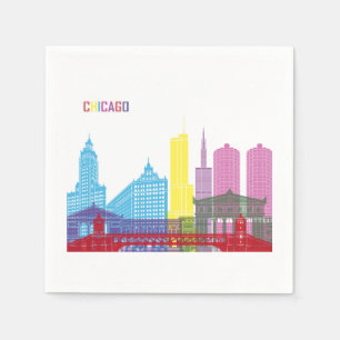 SERVIETTE EN PAPIER CHICAGO