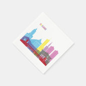SERVIETTE EN PAPIER CHICAGO (Coin)