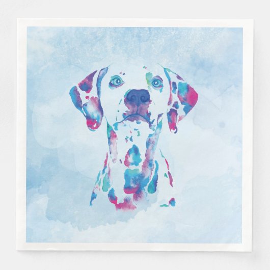 Serviette En Papier Chien (Devant)