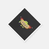 SERVIETTE EN PAPIER CHIEN CHAUD (Coin)
