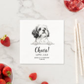 Serviette En Papier Chien Chien Chien Chien Chien Chien Chien Chien Ch (En situation)