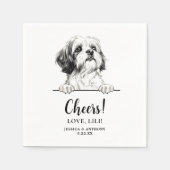 Serviette En Papier Chien Chien Chien Chien Chien Chien Chien Chien Ch (Devant)