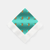 Serviette En Papier Chien de Bois (Coin)