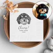 Serviette En Papier Chien de Cavoodle Accueil personnalisé serviettes