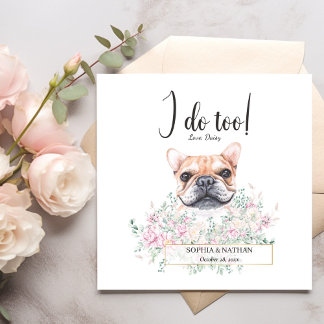 Serviette En Papier Chien de Chien de Chien Mariage Cocktail serviett
