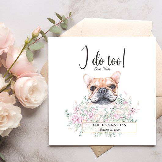 Serviette En Papier Chien de Chien de Chien Mariage Cocktail  serviett