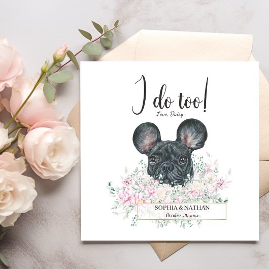 Serviette En Papier Chien de Chien de Chien Mariage Cocktail  serviett